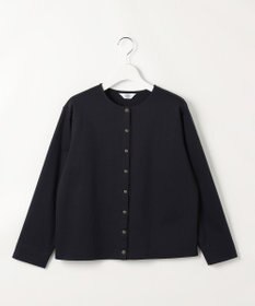 J.PRESS LADIES S 40Gポンチ クルーネック カーディガン