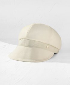 TOCCA 【百田夏菜子さん着用】【サイズ調整可】BELTED GROSGRAIN キャスケット 帽子 [新色]アイボリー系