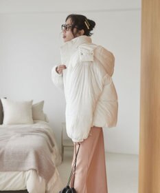 WEGO 【2WAYフード取り外し可能/あったかい】２WAYパディングブルゾン