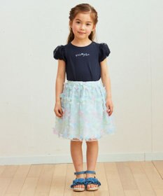 ANY KIDS レインボー チュール スカート