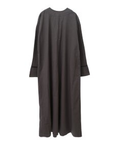 CRAFT STANDARD BOUTIQUE 刺繍入りツイルＶネックワンピース