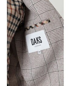 DAKS マイクロブークレーチェックジャケット