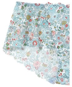 une nana cool MADE WITH LIBERTY FABRIC 総レース ショーツ