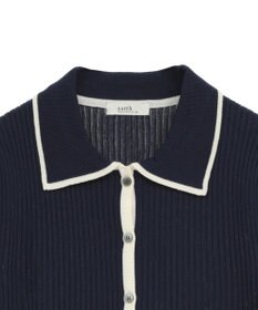 earth music&ecology 【予約】リブニットカーディガン