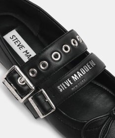 STEVE MADDEN CEARA バレエダブルストラップフラットシューズ