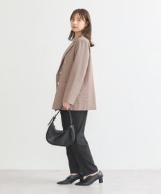 earth music&ecology 裏起毛テーパードパンツ