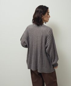 Green Parks シアーニットＶネックカーディガン