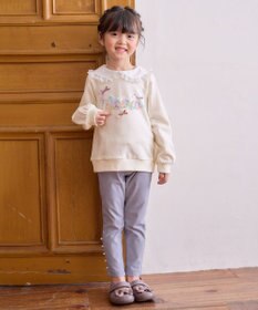 ANY KIDS 裏毛 モシャモシャ ロゴ トレーナー