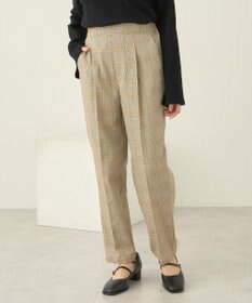 earth music&ecology 裏起毛テーパードパンツ