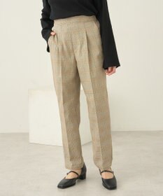 earth music&ecology 裏起毛テーパードパンツ