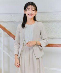 Tiaclasse L 【ダブルクロス】シフォンドッキングワンピース