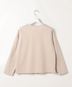 J.PRESS LADIES S 40Gポンチ クルーネック カーディガン