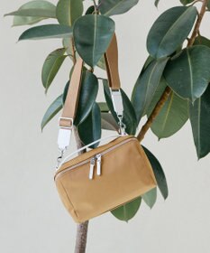 TOPKAPI 【Breath TOPKAPI】【撥水】マット ナイロン ボックス型 ショルダーバッグ