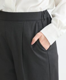 earth music&ecology 裏起毛テーパードパンツ