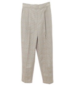 earth music&ecology 裏起毛テーパードパンツ