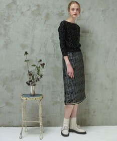 TOCCA SPANGLE OF FLOWER スカート