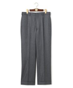 J.PRESS MEN 【J.PRESS ORIGINALS】Peppin Merino Saxony Piped Stem Trousers / Japan Made