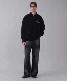 WEGO 【ユニセックス着用ITEM/SMLサイズ展開/ウエスト調整可】バギーデニムパンツ