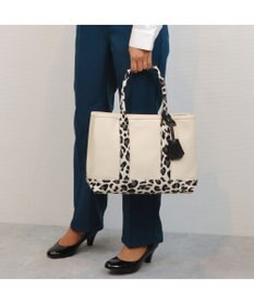 UNBILLION cachecache ショルダー付きパーテーションキャンバストートL