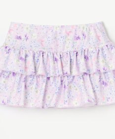 ANY KIDS ギンガムチェック×花柄セパレート水着