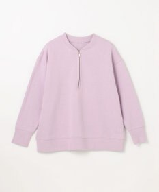 ANY ハーフジップスウェット