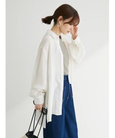 Green Parks ジャガードシアーシャツ