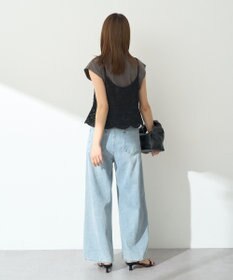 earth music&ecology タックホックデニムパンツ