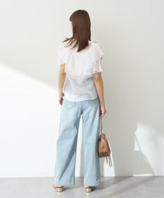 earth music&ecology タックホックデニムパンツ