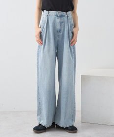 earth music&ecology タックホックデニムパンツ