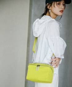 TOPKAPI 【Breath TOPKAPI】【撥水】マット ナイロン ボックス型 ショルダーバッグ