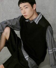 WEGO Vネックニットベスト