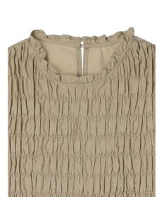 Green Parks ・Ｄｏｕｂｌｅ　Ｆｌａｇｓ　シャーリングノースリワンピ