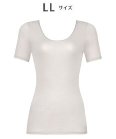 WACOAL 【スゴ衣】 インナー 3分袖 綿100％(身生地) オーガニックコットン(身生地) なめらかな肌ざわり 肌着 CLC222 /ワコール