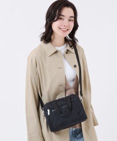 LeSportsac EVERYDAY SM SATCHEL/ラインデボスブラック