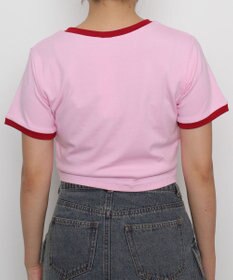 WEGO MICKEY　MOUSE／リンガーTシャツ