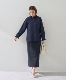 YECCA VECCA イージケアフリルカラーシャツ