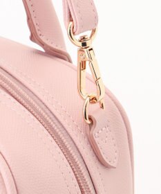 ANY SIS 【2WAY】チャーム付きスクエア ボストンバッグ