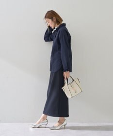 YECCA VECCA イージケアフリルカラーシャツ