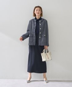 YECCA VECCA イージケアフリルカラーシャツ