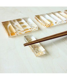 PRESENTERS ROOM toumei / 箔 hashioki 木箱入り5個セットろ