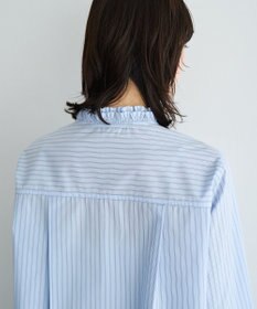 YECCA VECCA イージケアフリルカラーシャツ