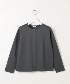 J.PRESS LADIES S 40Gポンチ クルーネック カーディガン