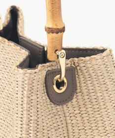 J.PRESS LADIES 【2way】 バンブー カゴ バッグ