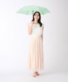 MOONBAT 【3秒でたためる傘/自動開閉】urawaza 小町(ウラワザ コマチ)  折りたたみ傘 無地 コンパクト 50cm