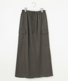 23区 L 【SLOW/一部店舗限定】ブライトヴィンテージクロス Iライン スカート