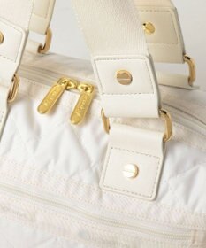 LeSportsac MINI SATCHEL BAG/ピュアホワイトキルト