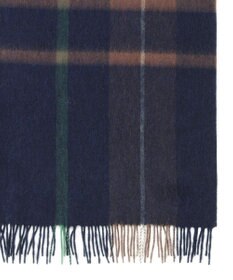 MOONBAT MACKINTOSH PHILOSOPHY(マッキントッシュ フィロソフィー）ウール100% 2WAYチェックポンチョストール