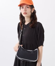 LeSportsac MINI E/W SHLDR CROSSBODY/スペクテイターブラック