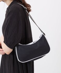 LeSportsac MINI E/W SHLDR CROSSBODY/スペクテイターブラック