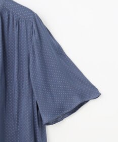 ANY SIS 【洗える】サテンドビー ブラウス